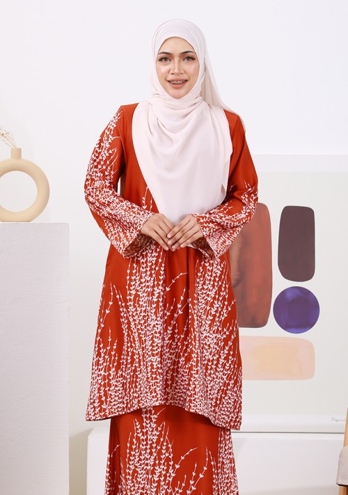 Kurung Rahayu - Orange