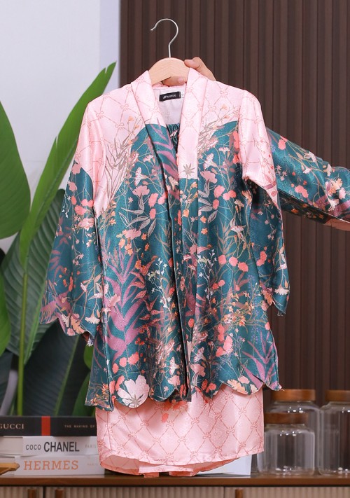 Kebaya Sri Mahsuri Kids 2.0 - Pinkish Green