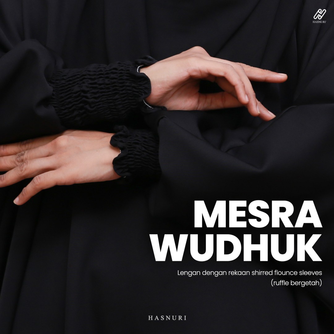 Abaya Daliya - Black