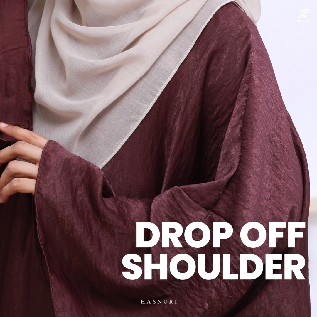 Abaya Ermina - Blue Grey