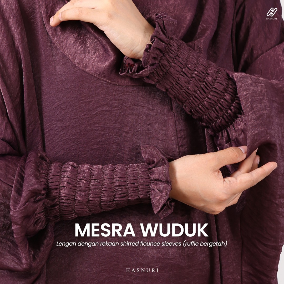 Jubah Aralyn - French Rose