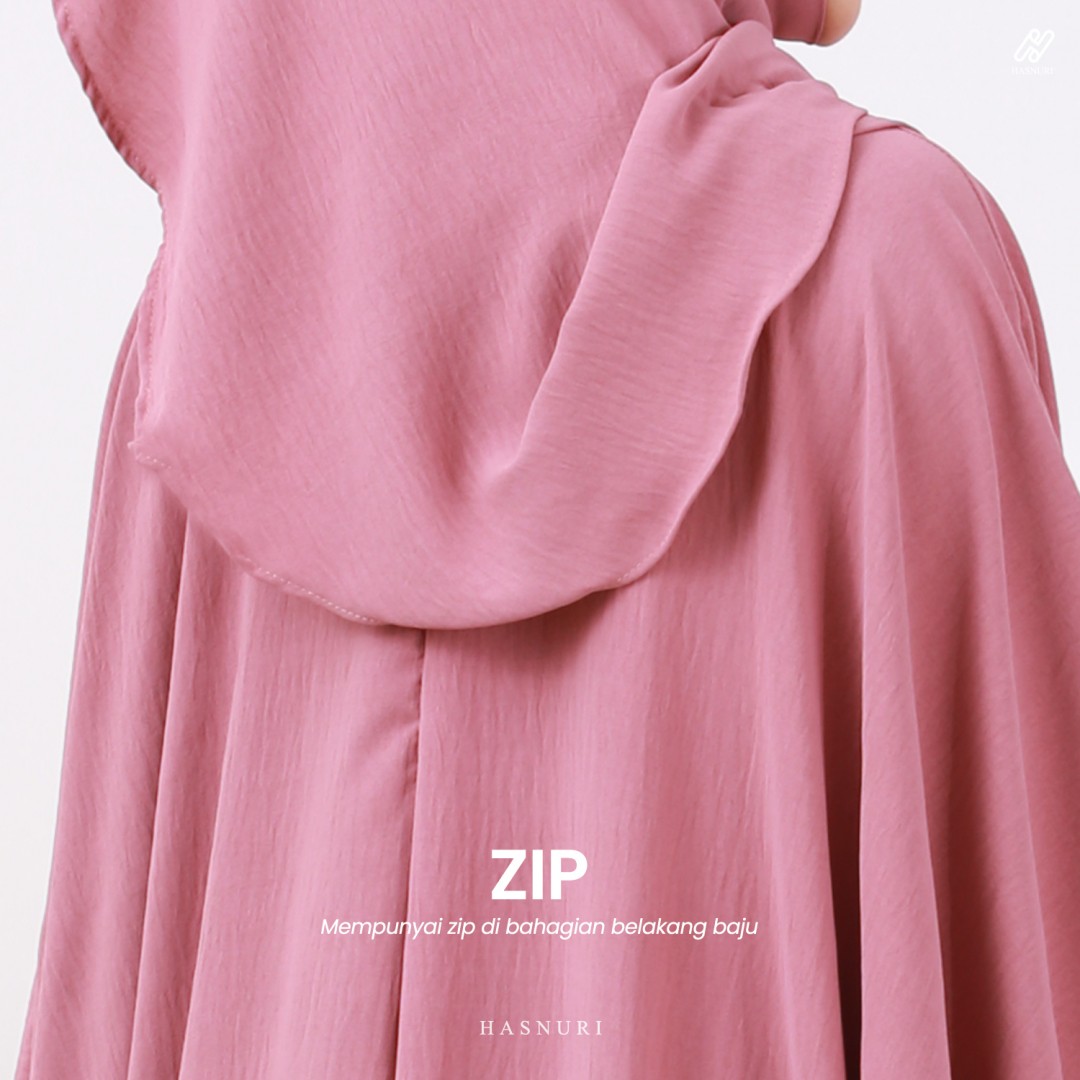 Abaya Hafiza - Lemon Yellow