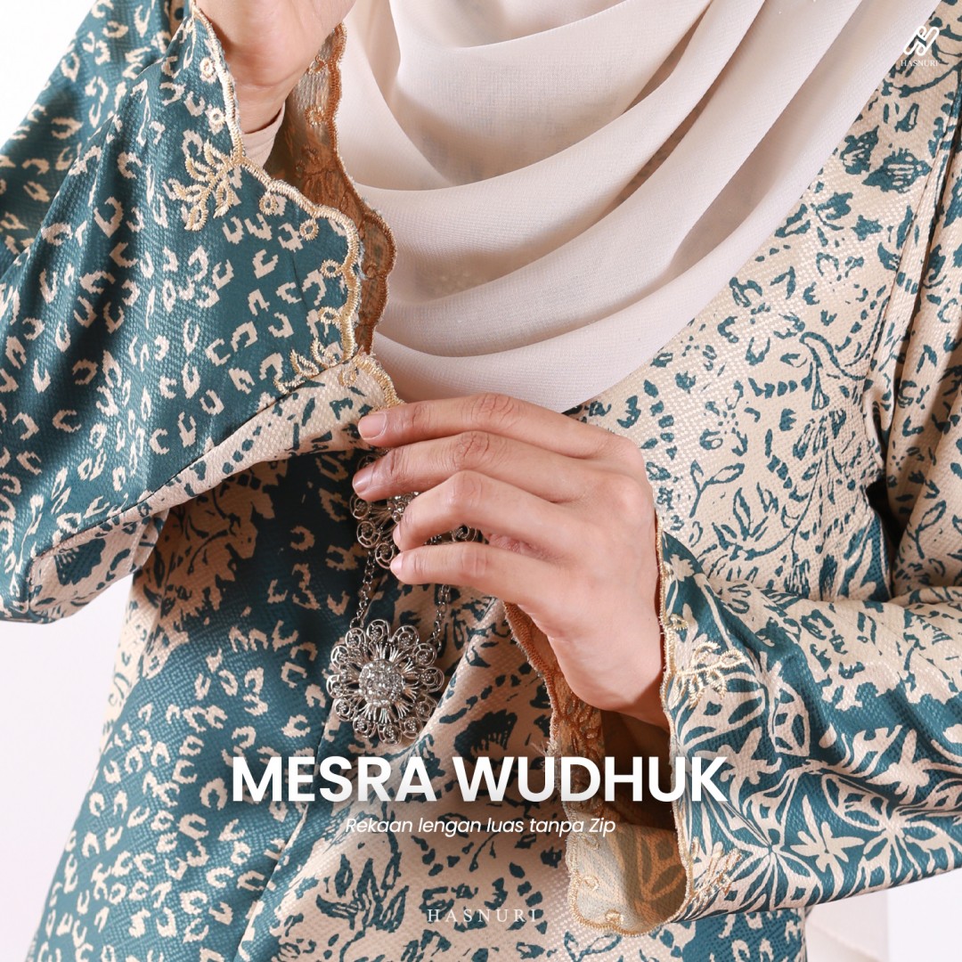 Kurung Aminah - Sky Blue
