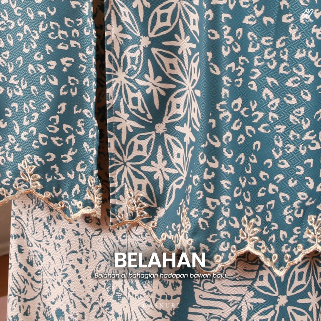 Kurung Aminah - Sky Blue