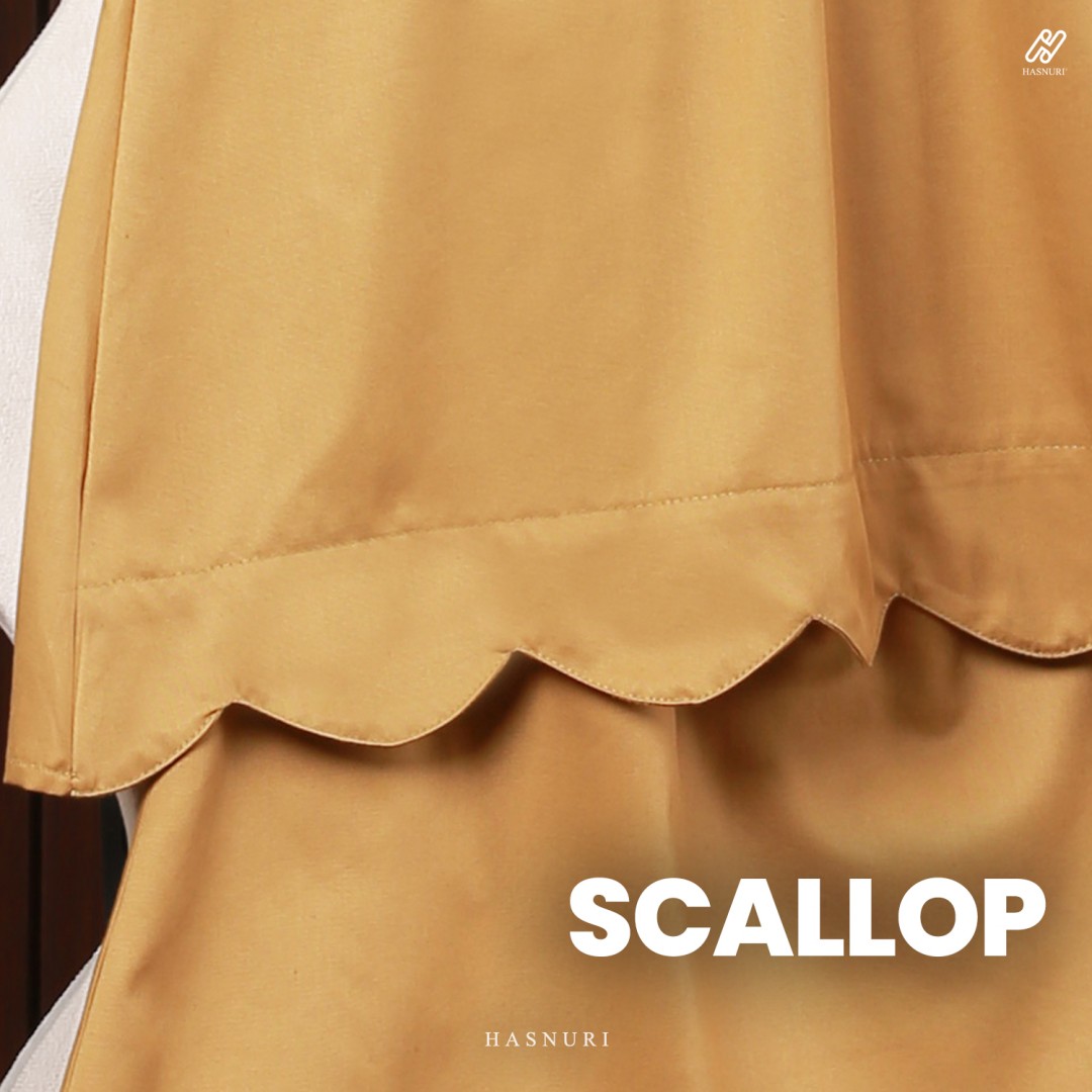 Kurung Azura - Moss Yellow