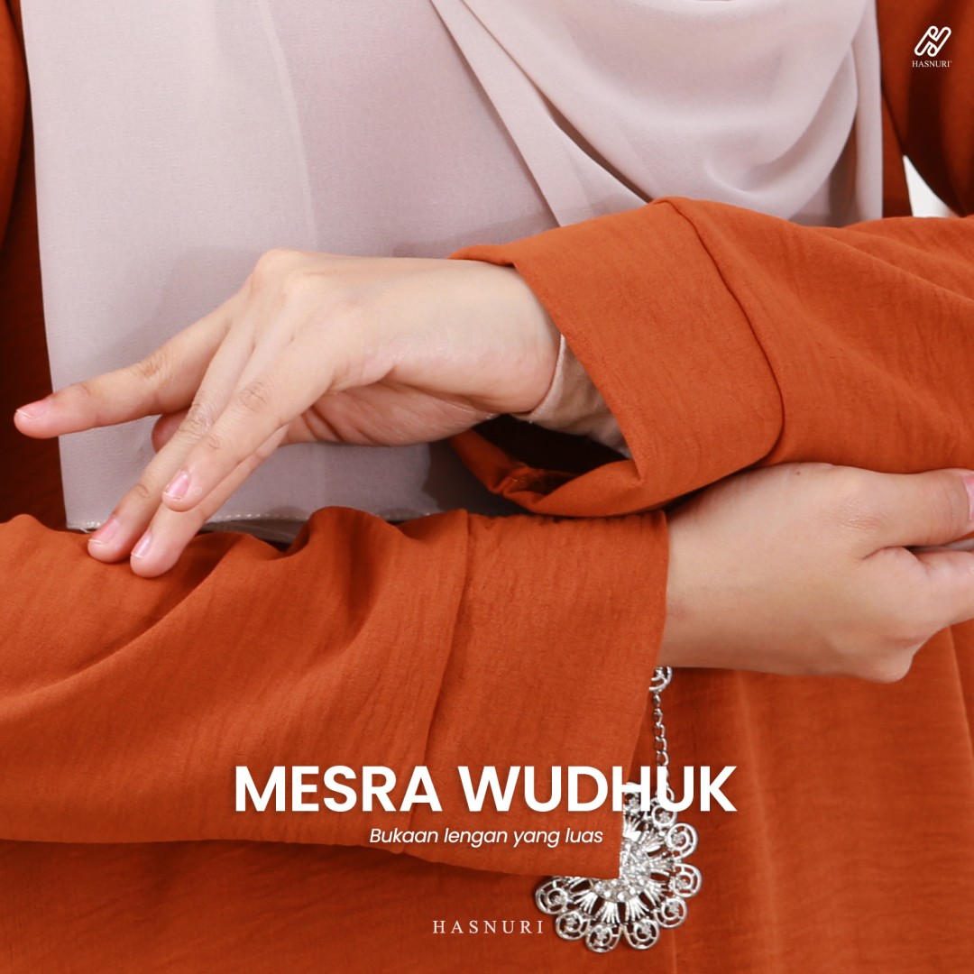 Kurung Ilyana - Blue Grey