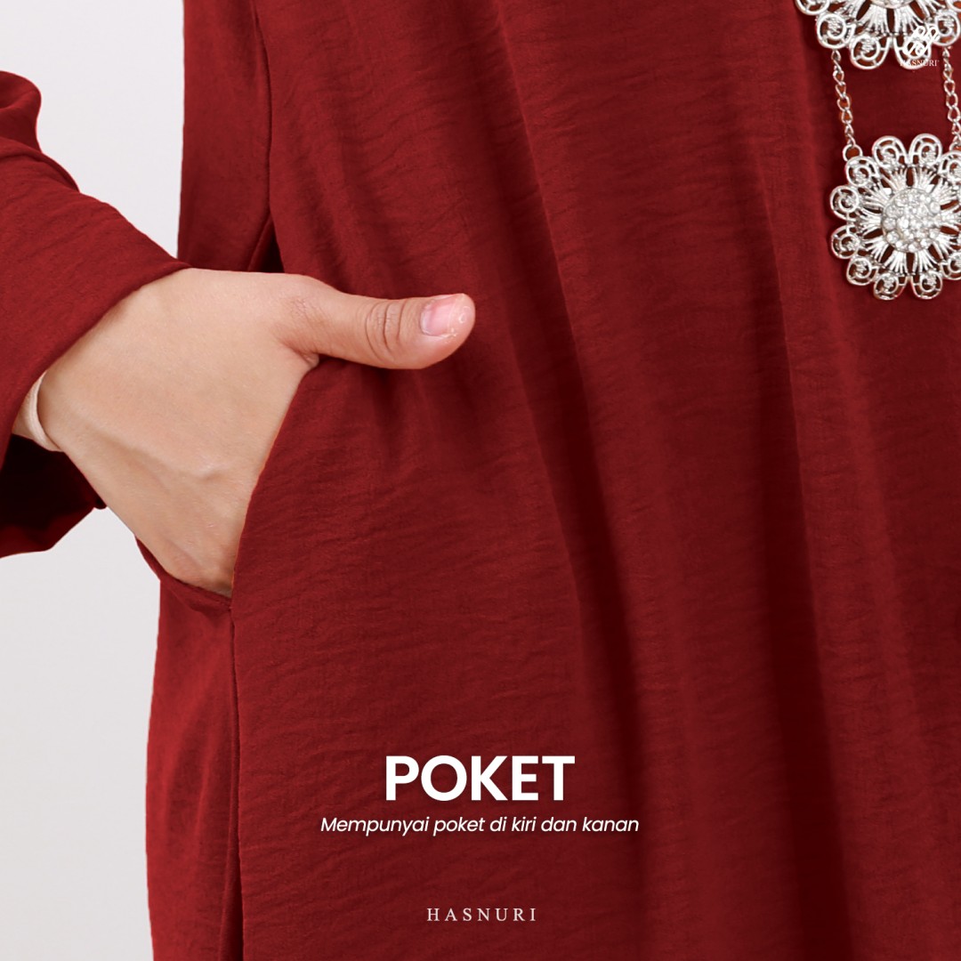 Kurung Ilyana - Dark Grey