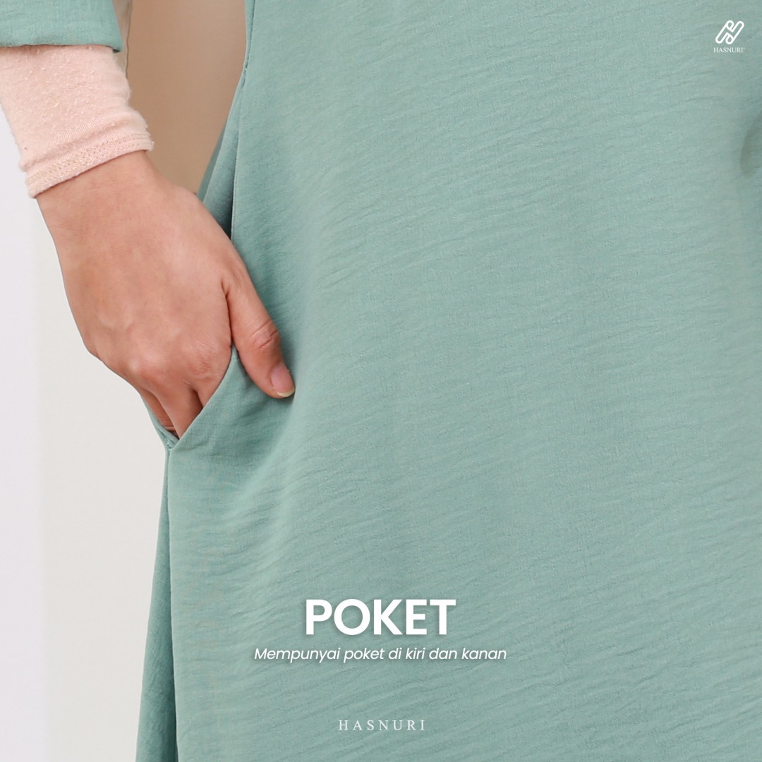 Kurung Nelita - Grey