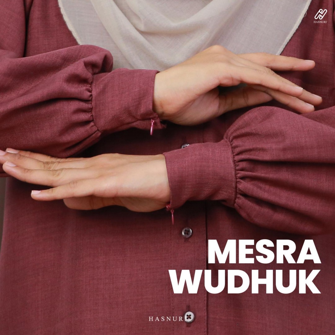 Kurung Nuhaa - Deep Maroon