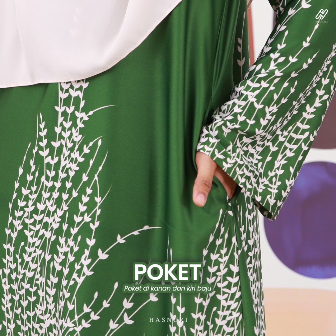 Kurung Rahayu - Orange