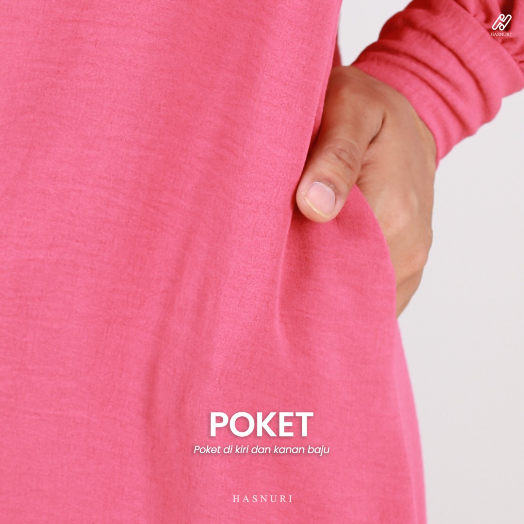 Suit Zahara - Rose Pink