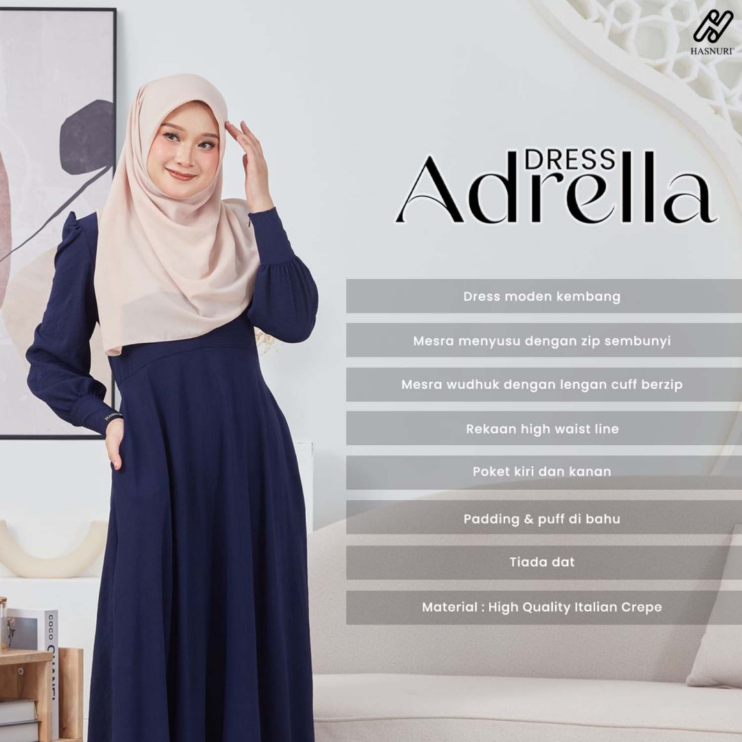 Dress Adrella - Mustard