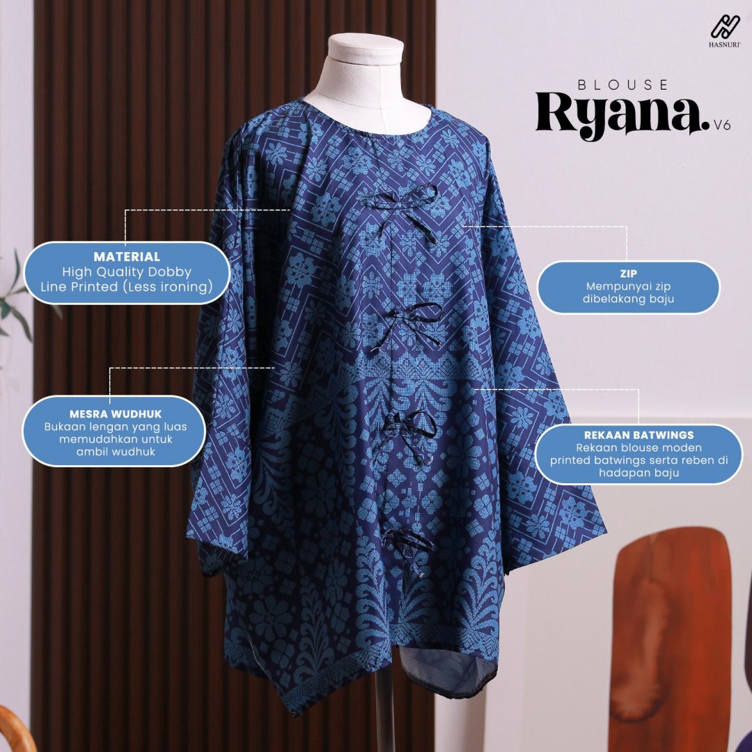 Blouse Ryana V6 - Golden Olive