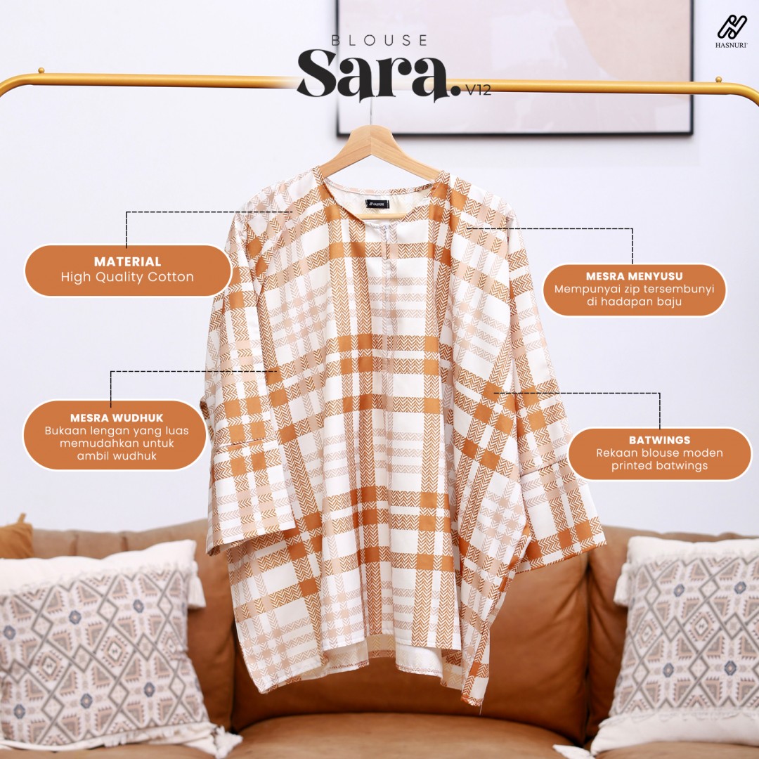 Blouse Sara V12 - Red