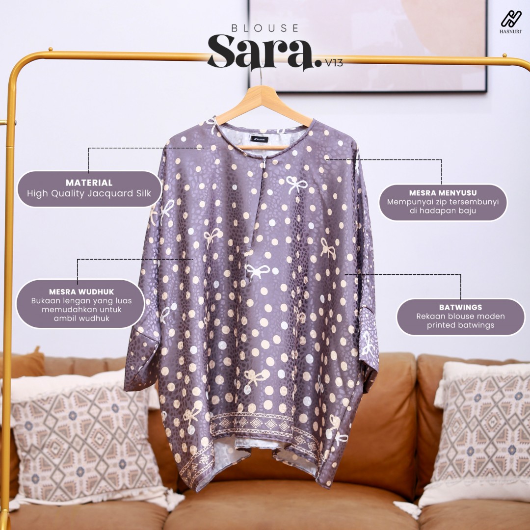 Blouse Sara V13 - Nude Peach