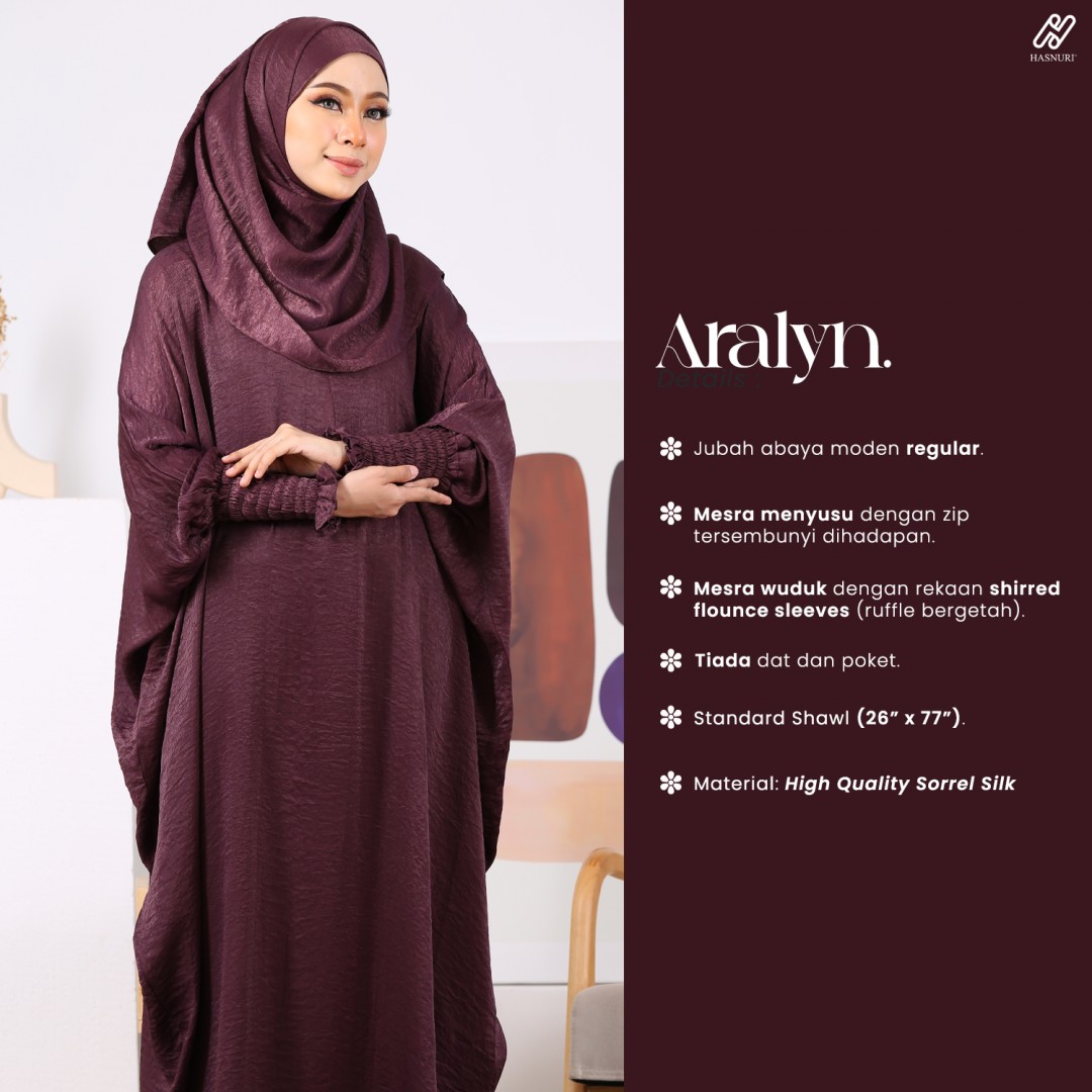 Jubah Aralyn - Bronze
