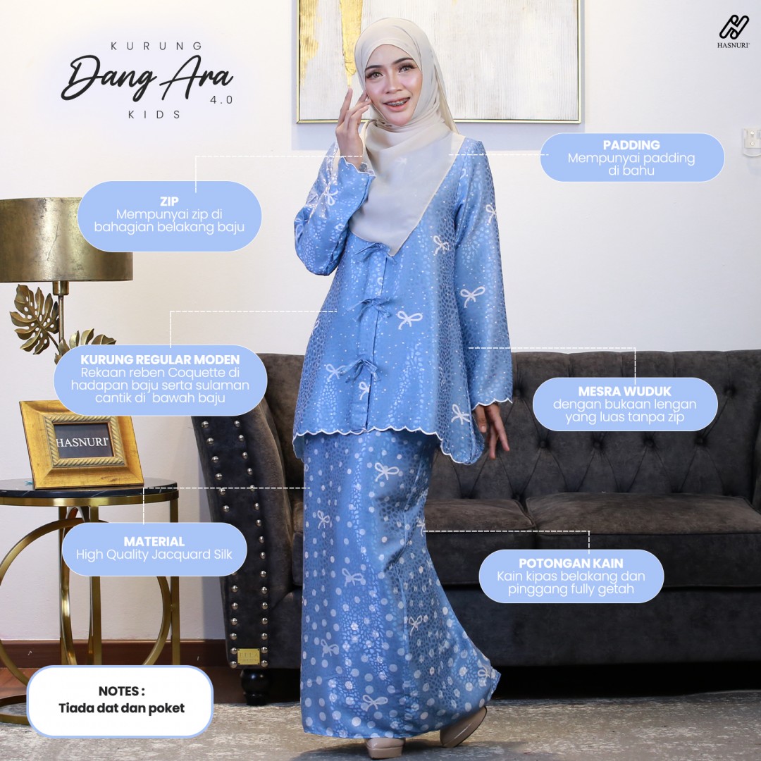 Kurung Dang Ara 4.0 - Light Sage