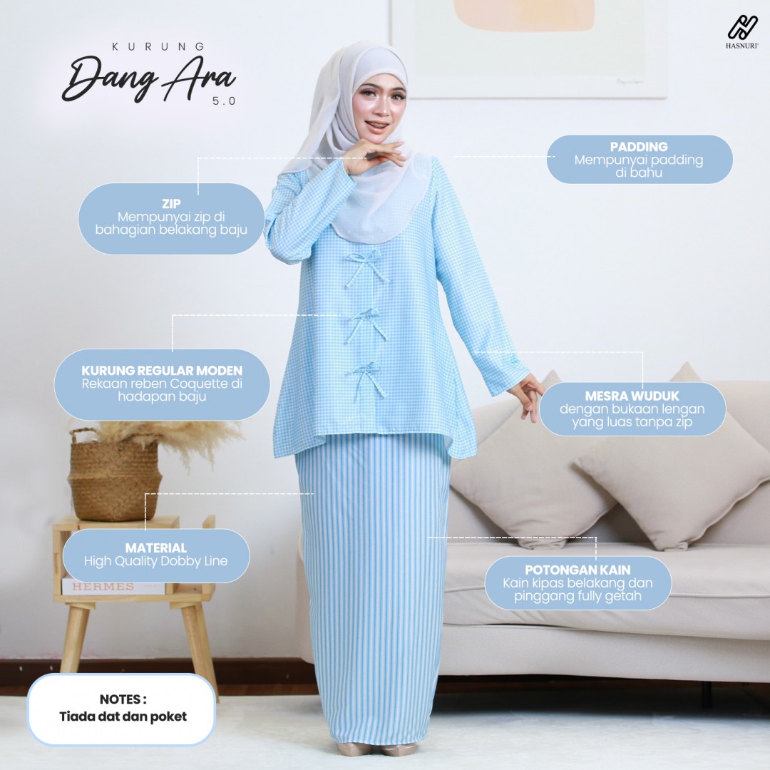Kurung Dang Ara 5.0 - Green
