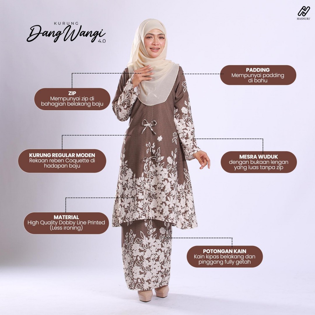 Kurung Dang Wangi 4.0 - Black