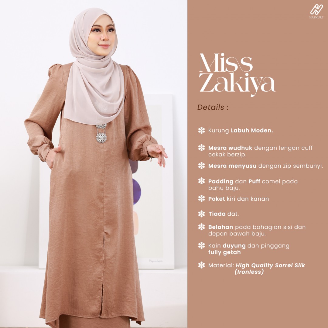 Kurung Miss Zakiya - Light Lilac