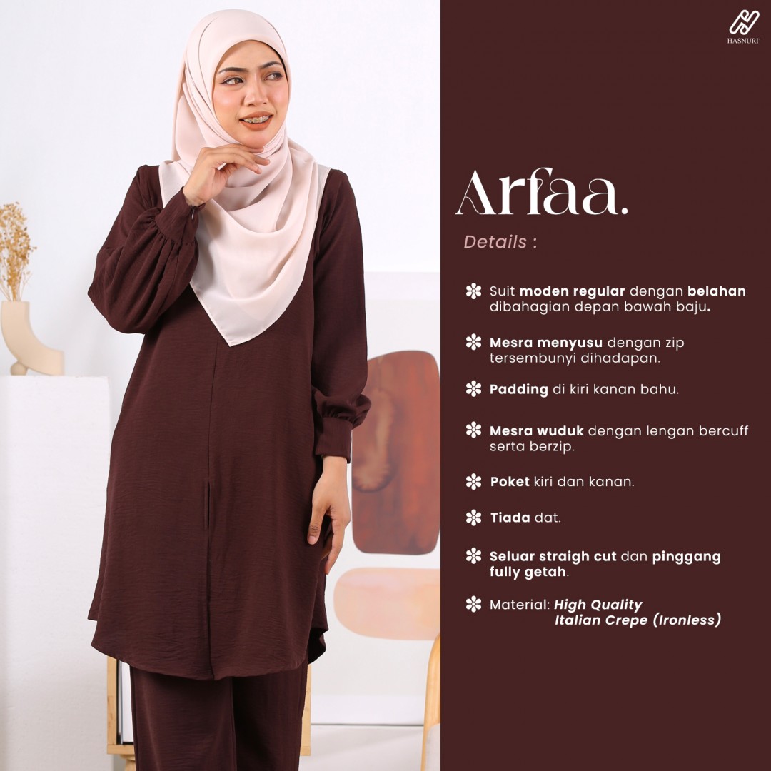 Suit Arfaa - Light Coco