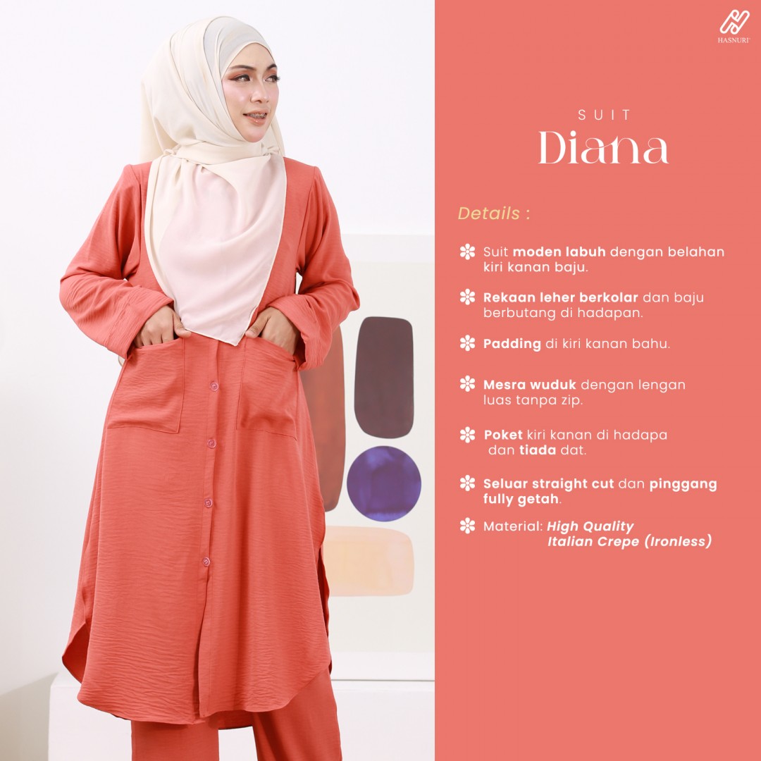 Suit Diana - Plum