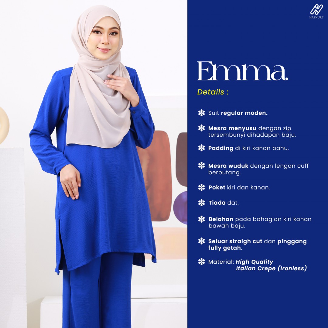 Suit Emma - Navy Blue