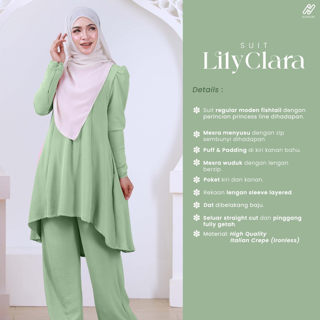 Suit Lily Clara - Light Milo