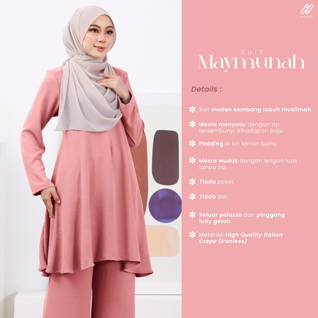 Suit Maymunah - Lime Green