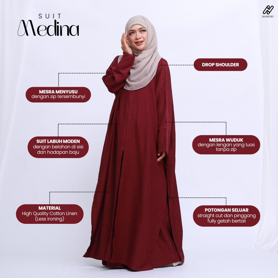 Suit Medina - Plum