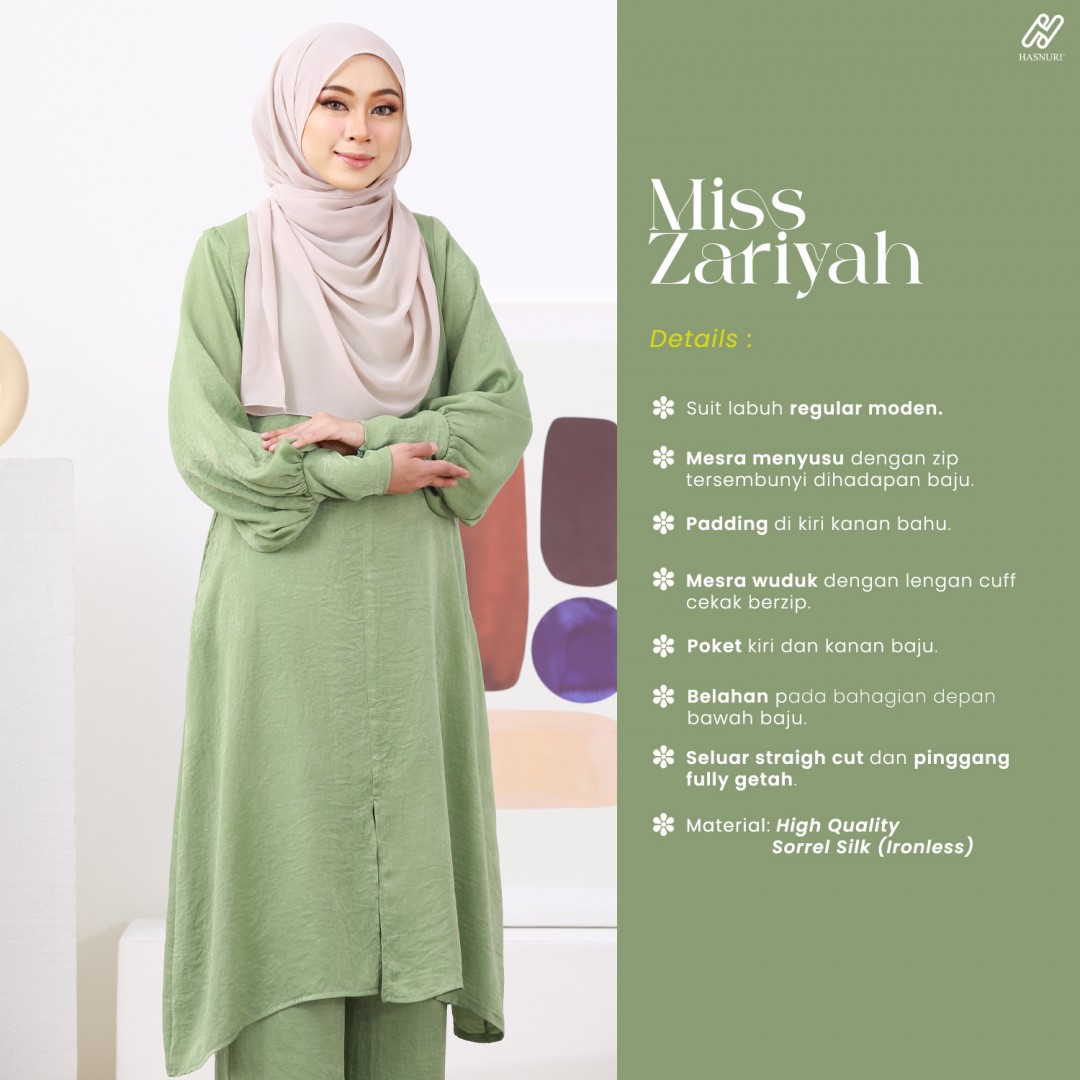 Suit Miss Zariyah - Navy Blue