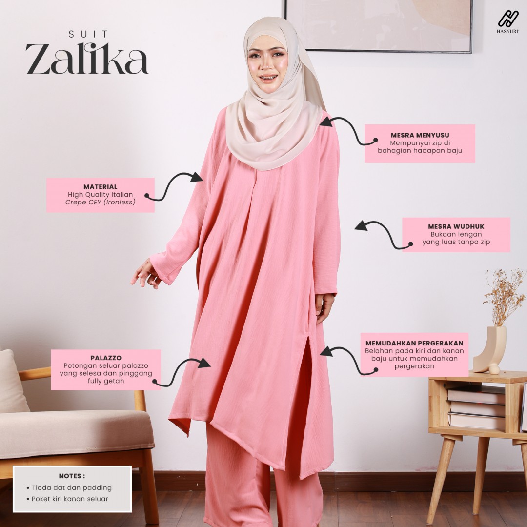 Suit Zalika - Plum