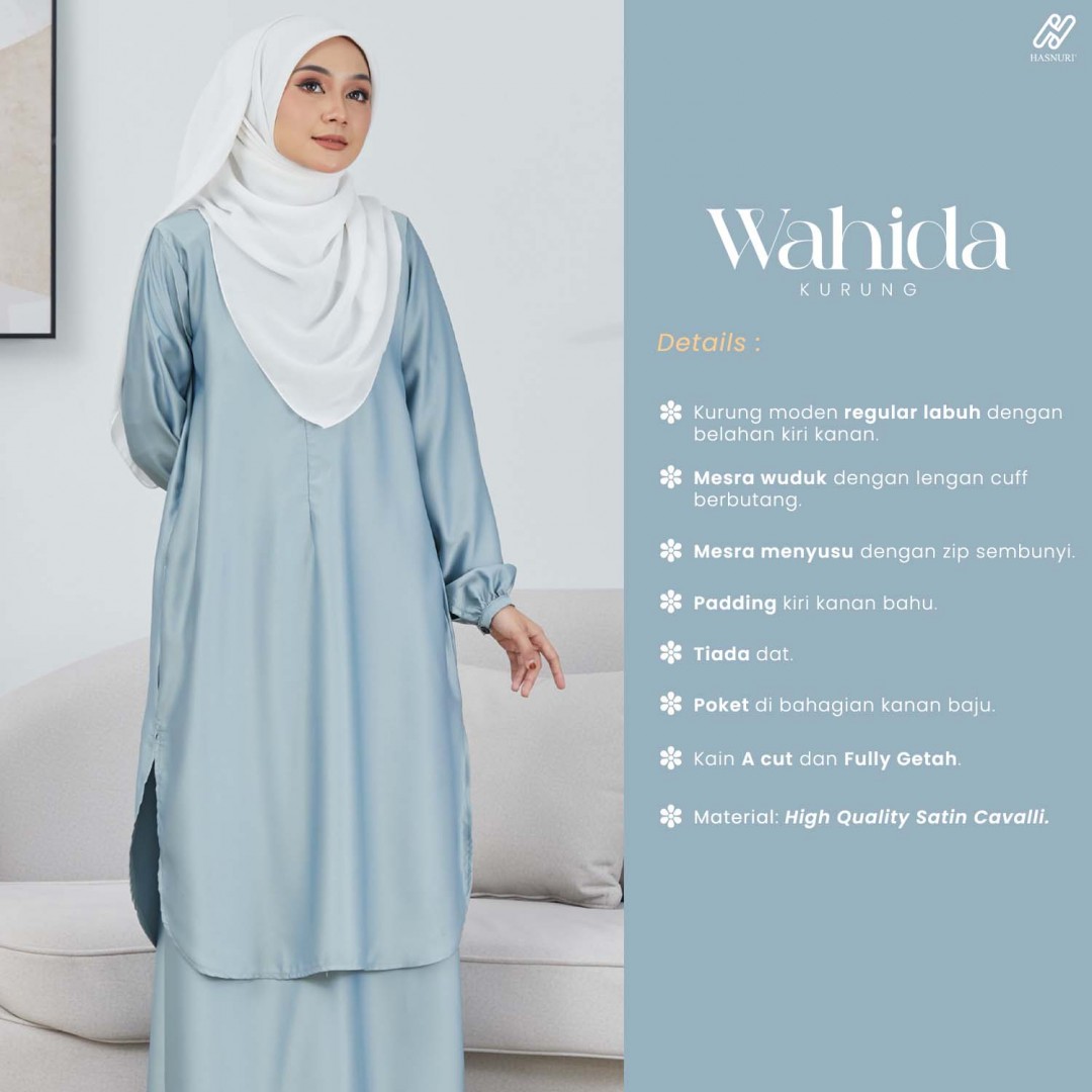 Kurung Wahida - Brick Red