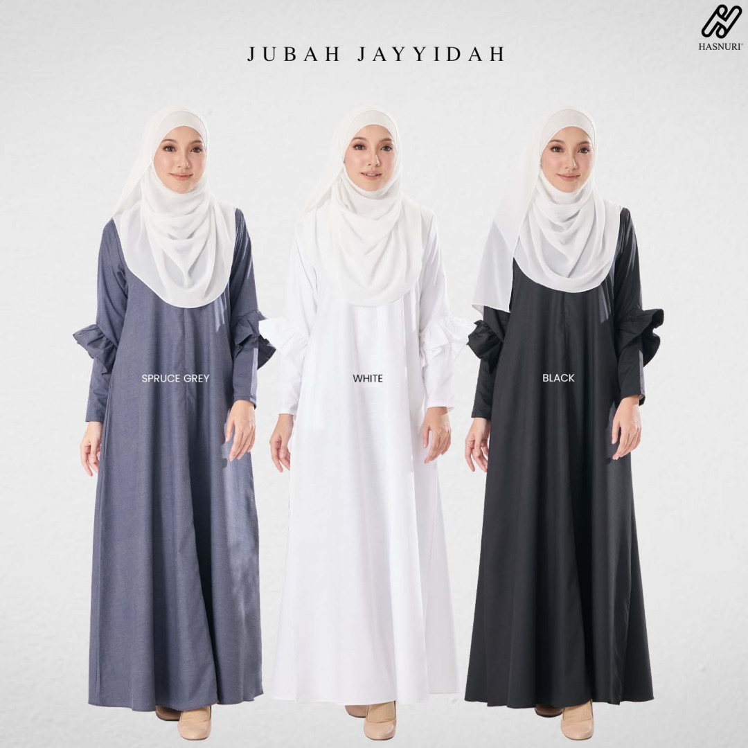 Jubah Jayyidah - Black