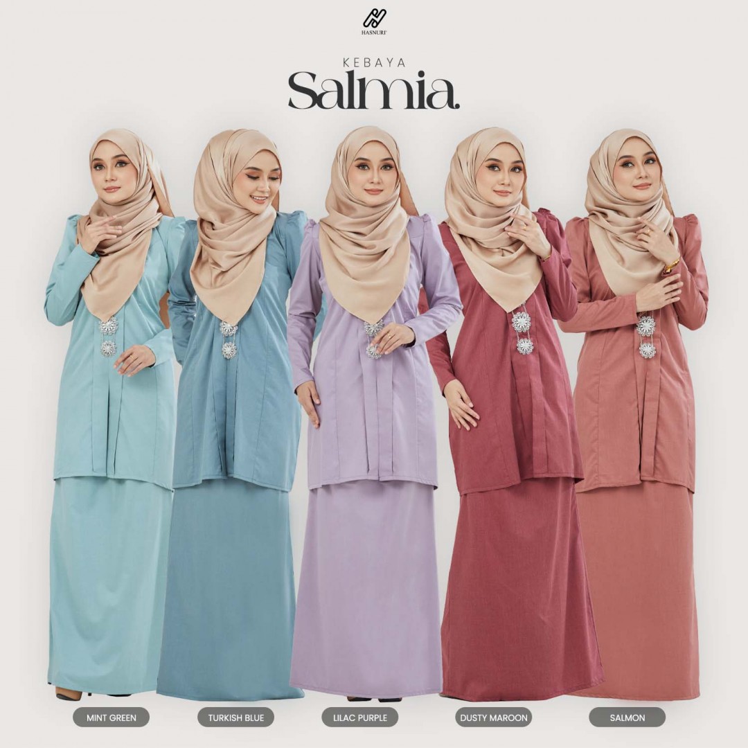Kebaya Salmia - Salmon
