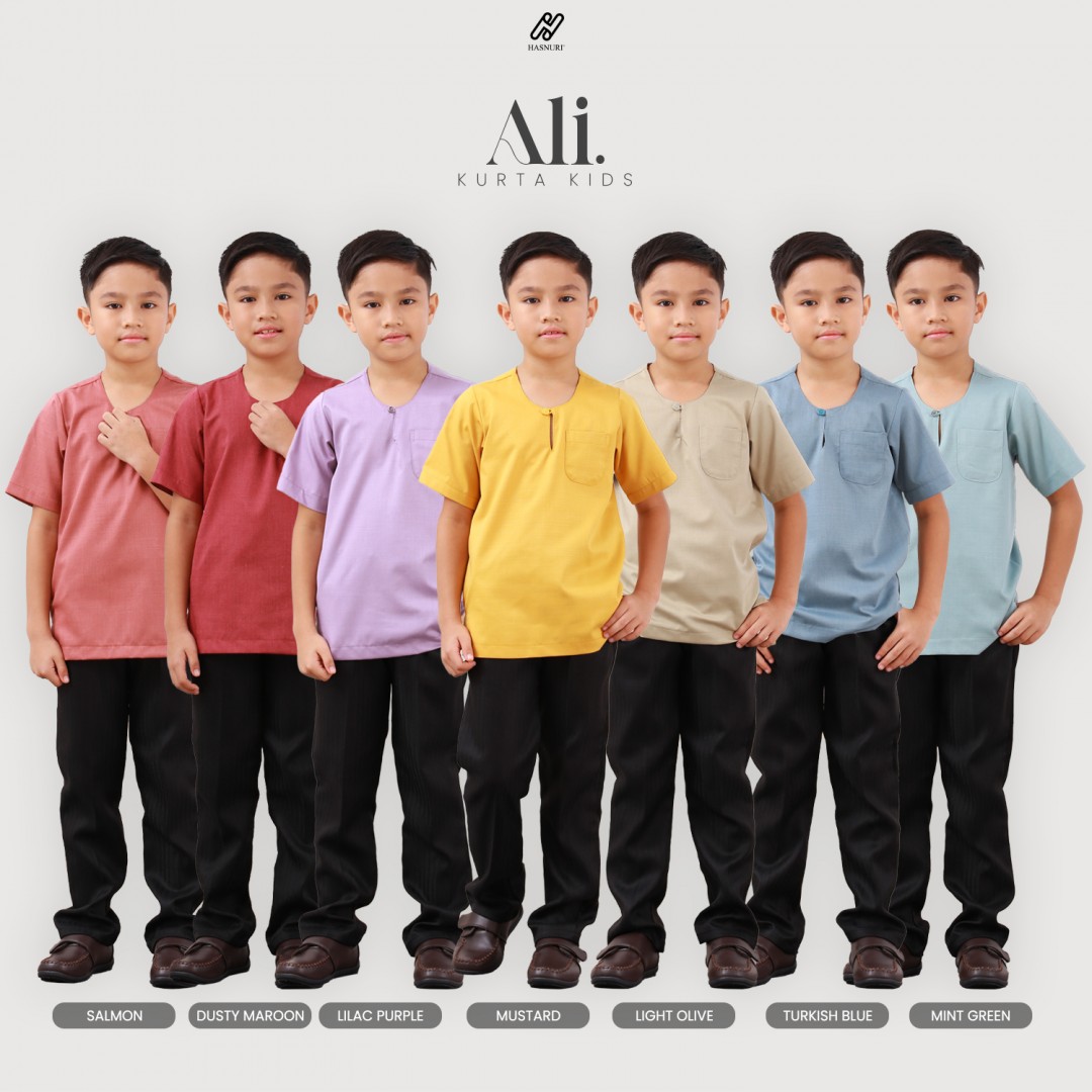 Kurta Ali Kids - Turkish Blue