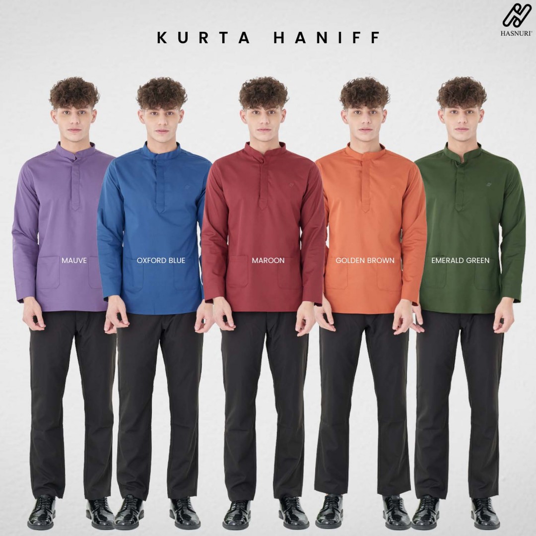 Kurta Haniff - Maroon