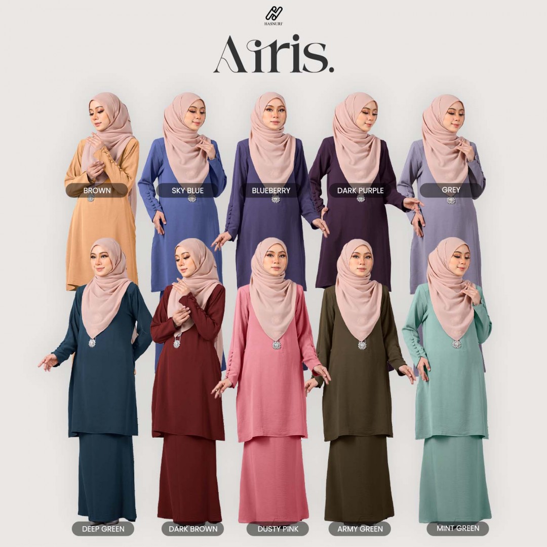 Kurung Airis - Army Green