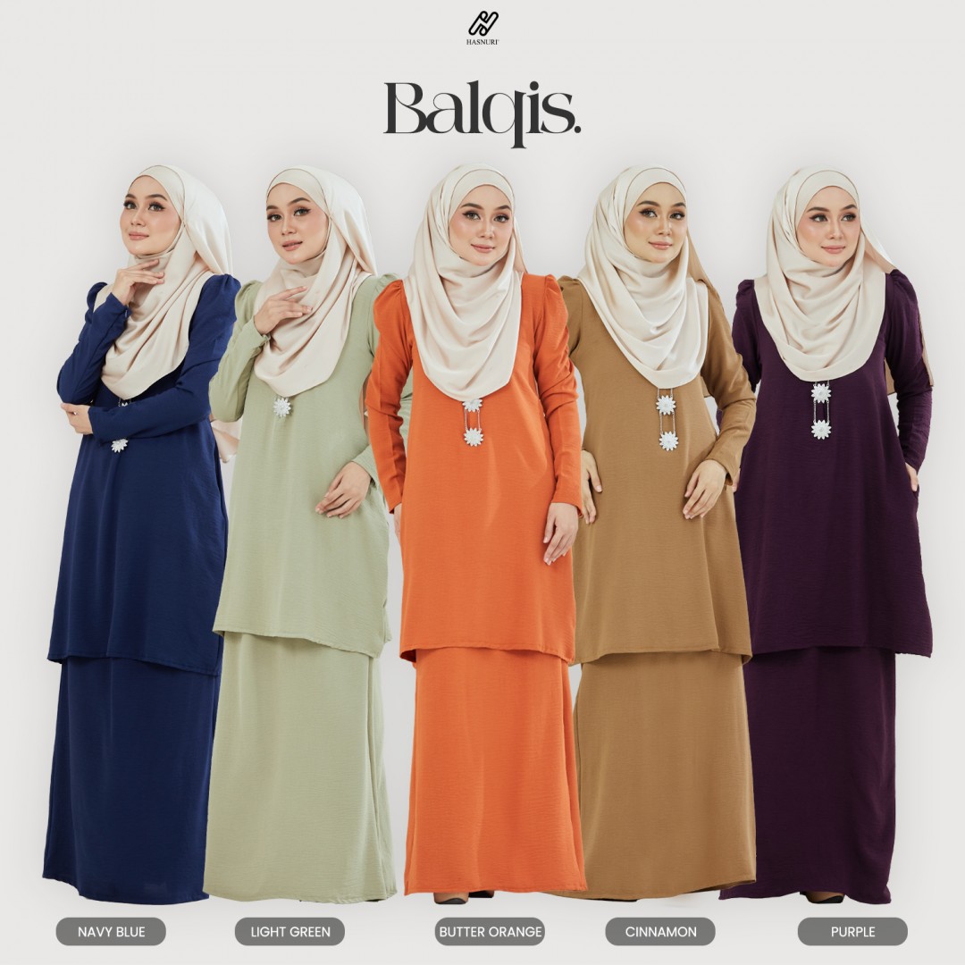 Kurung Balqis - Cinnamon