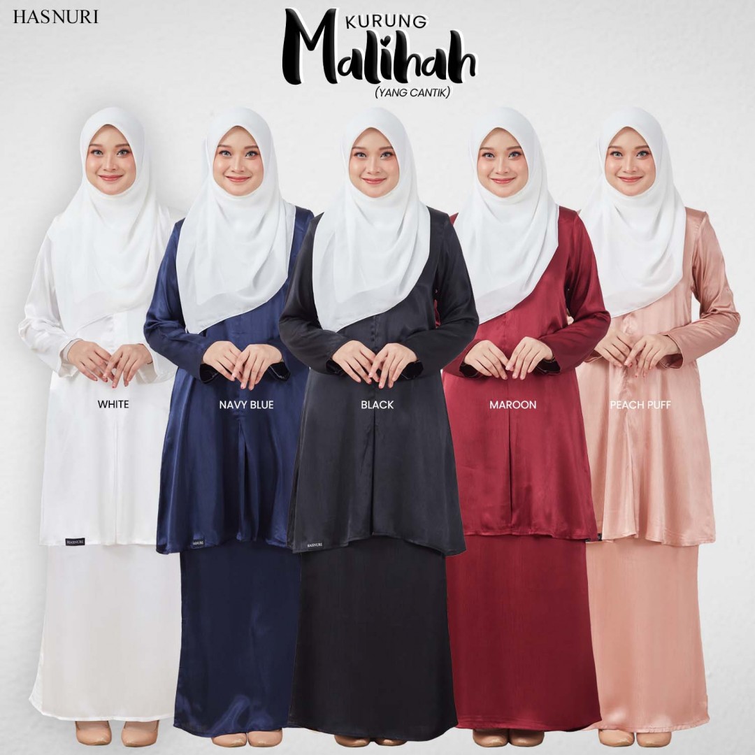 Kurung Malihah - Black
