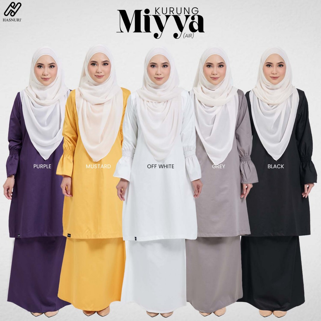 Kurung Miyya - Mustard
