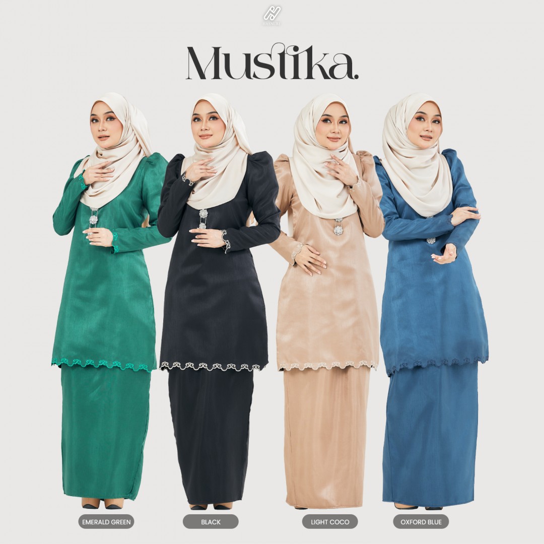Kurung Mustika - Emerald Green