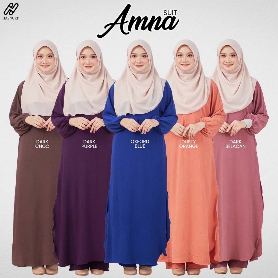 Suit Amna - Dark Choc