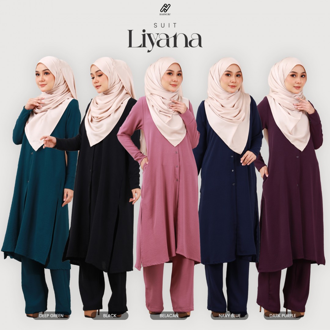 Suit Liyana - Deep Green