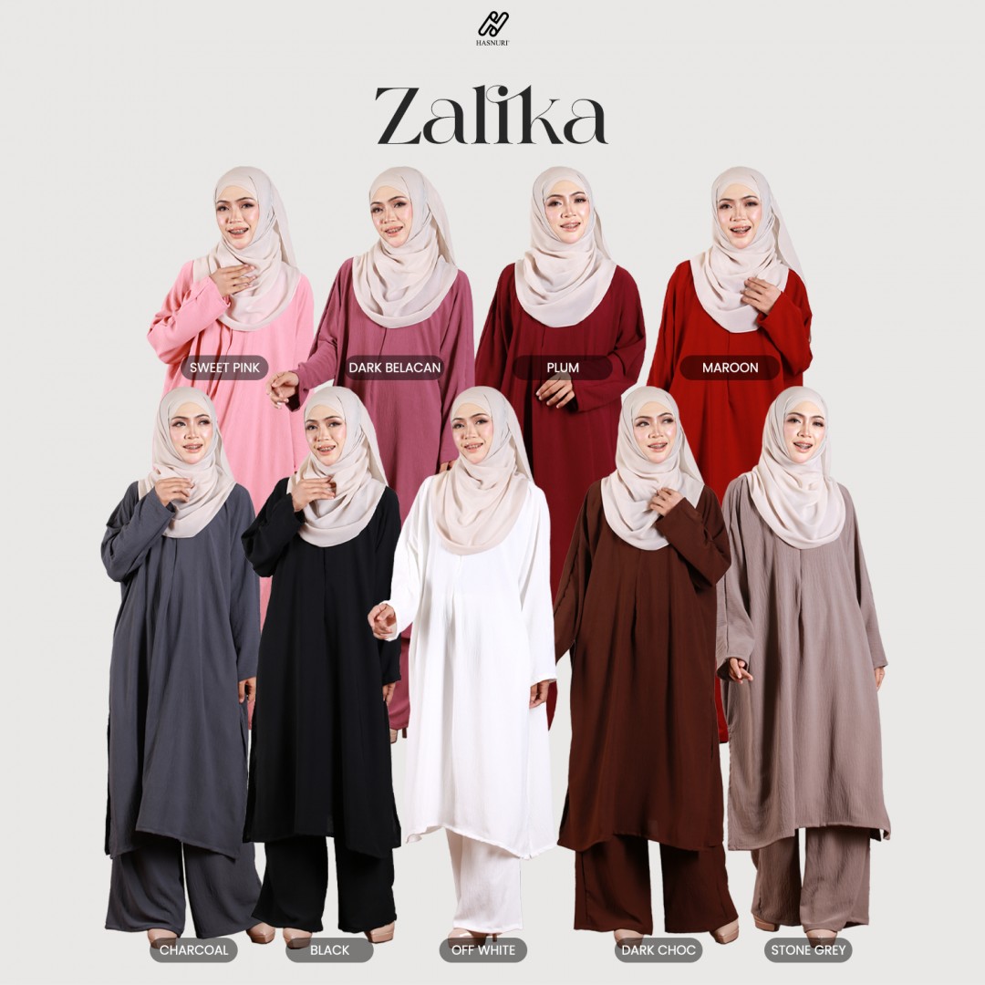 Suit Zalika - Dark Belacan