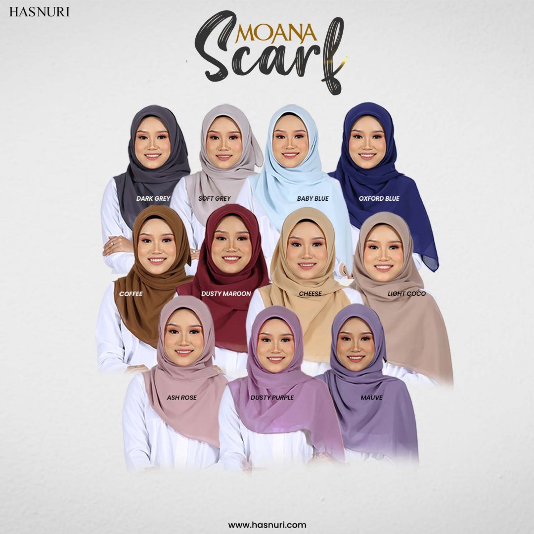 Scarf Moana - Light Belacan