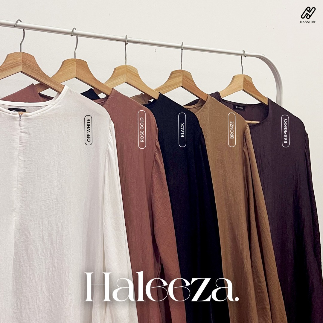 Abaya Hazeela - Rose Gold