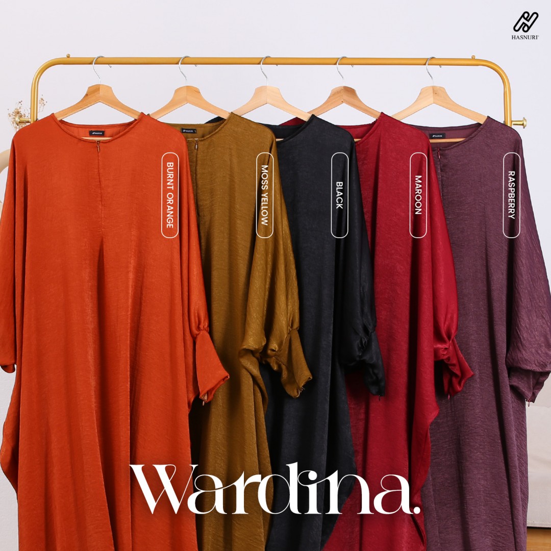 Abaya Wardina - Burnt Orange