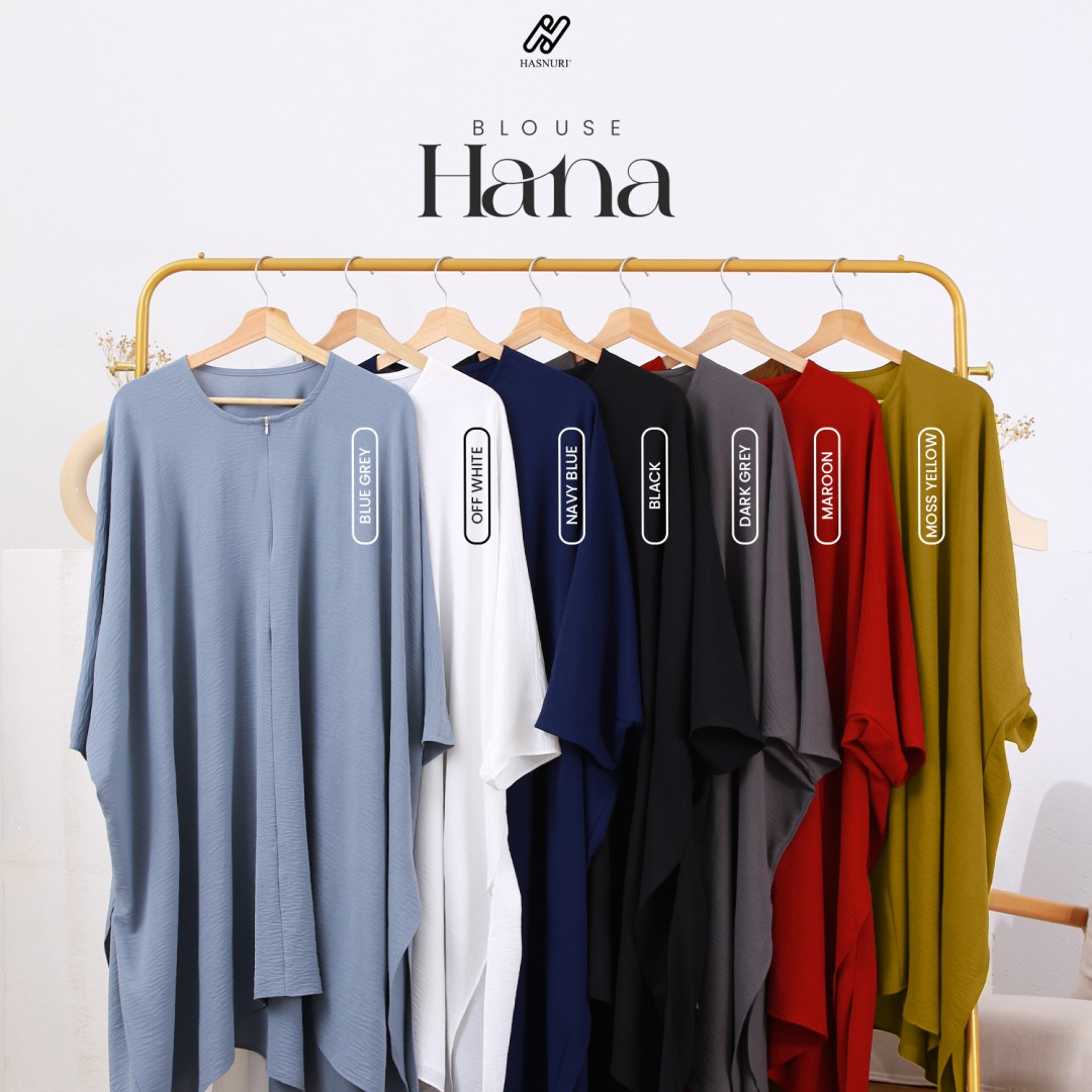 Blouse Hana - Dark Grey