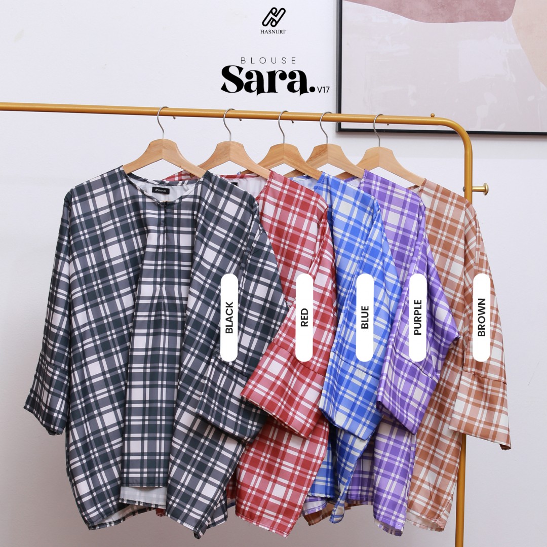 Blouse Sara V17 - Red